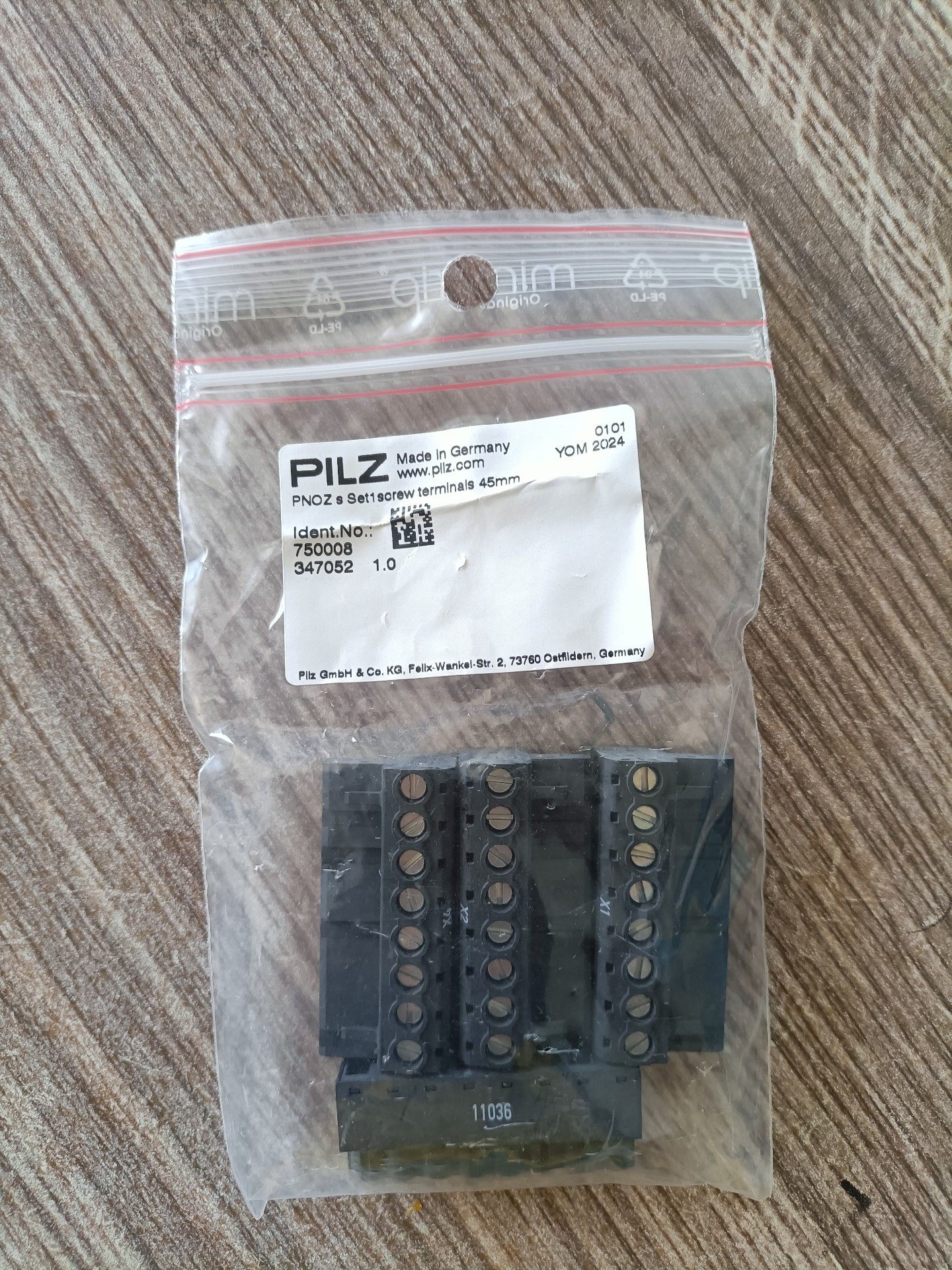 皮尔兹PILZ PNOZ s Set1screw termi
