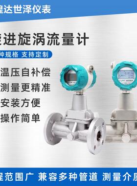 DN50/80/100/25等口径测量旋进旋涡流量计数字显示旋进旋涡流量计