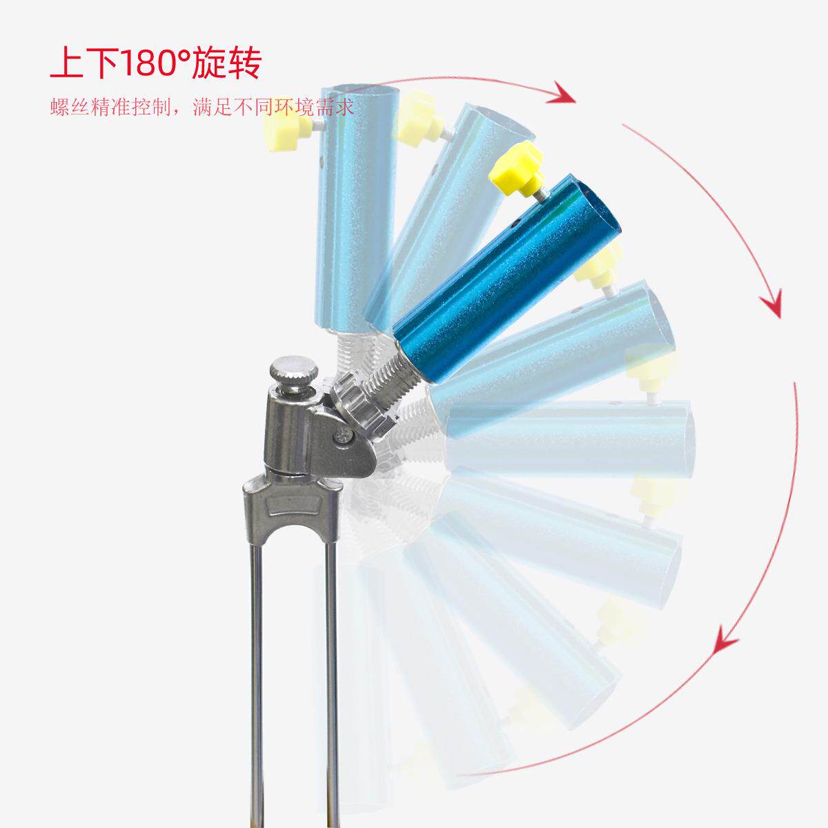 新款直销新款地插支架炮台底座万向不锈钢架杆鱼杆鱼竿支架座碳素