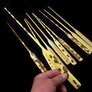 穿折扇面辅助工具宣纸空白扇面苏工扇面绢布面扇子通条手工打磨