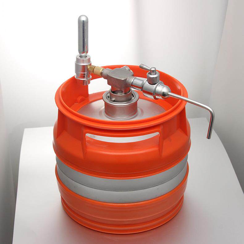 5L塑料桶304不锈钢啤酒桶夜宵摊大排档扎啤桶井式板式KEG