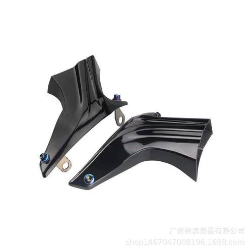 摩托车器机车前刹车风散热器水转印散通用款碳纤维卡钳热适导用杜