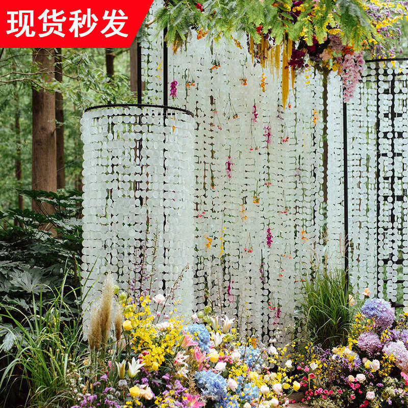 婚庆道具云母片天然贝壳圆片薄片婚礼装饰用品贝母片珠帘风铃珠串,居家布艺,珠帘/挂帘,淘宝优惠券,粉丝福利购,淘宝优惠卷