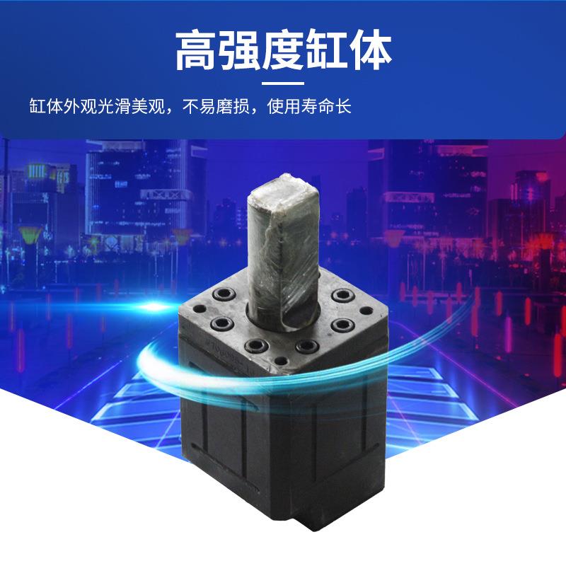 厂家生产加工气缸小型气动铝合金缸体非标液压缸缸径16mm