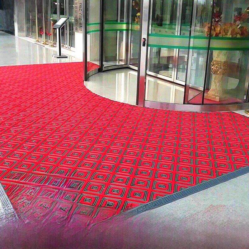 耐坚室外防滑地垫酒店进门大门蹭土地垫商场门口户外塑料除尘脚垫