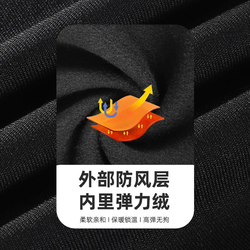 西骑者抓绒保暖骑行头套自行车摩托电动车头盔内衬冬季防风围脖