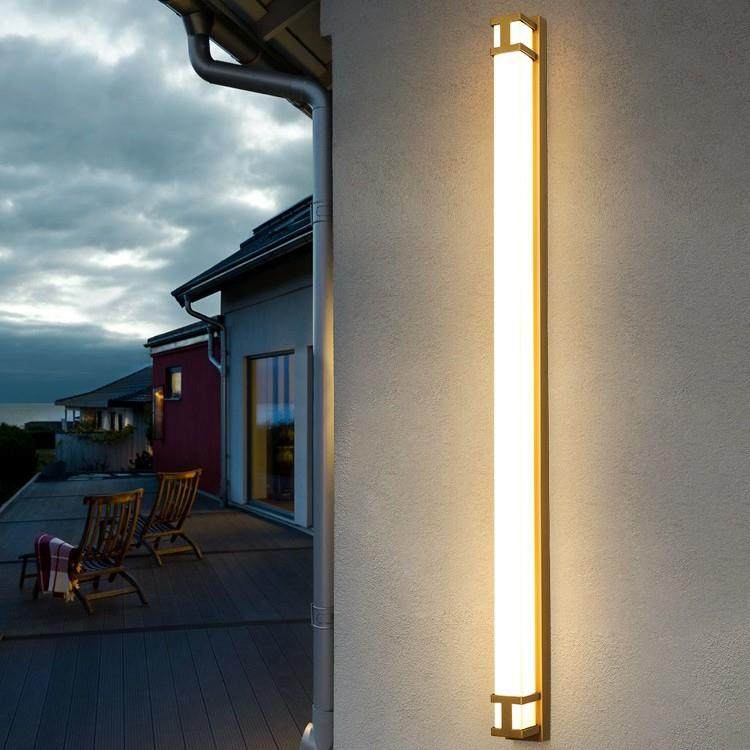 户外防水长条壁灯极简室外门前别墅庭院阳台外墙灯现代简约洗墙灯,家装灯饰光源,户外壁灯,淘宝优惠券,粉丝福利购,淘宝优惠卷