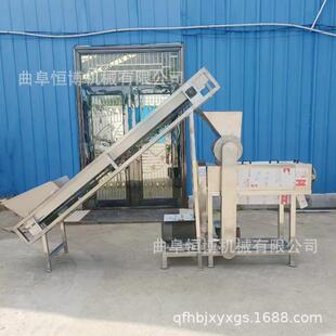 大型苹果破碎榨汁机 商用梨螺旋榨汁流水线 番茄破碎榨汁机