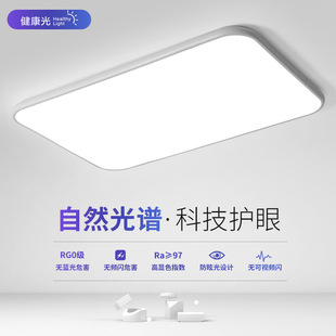 客厅灯现代简约大气2025新款 主灯led吸顶灯流行大灯办公护眼灯具