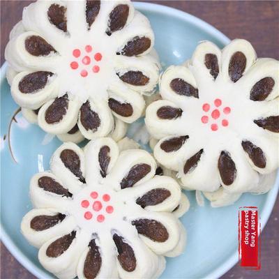 天津特产枣膏枣花饼北京传统糕点小吃手工小吃散装白皮小吃