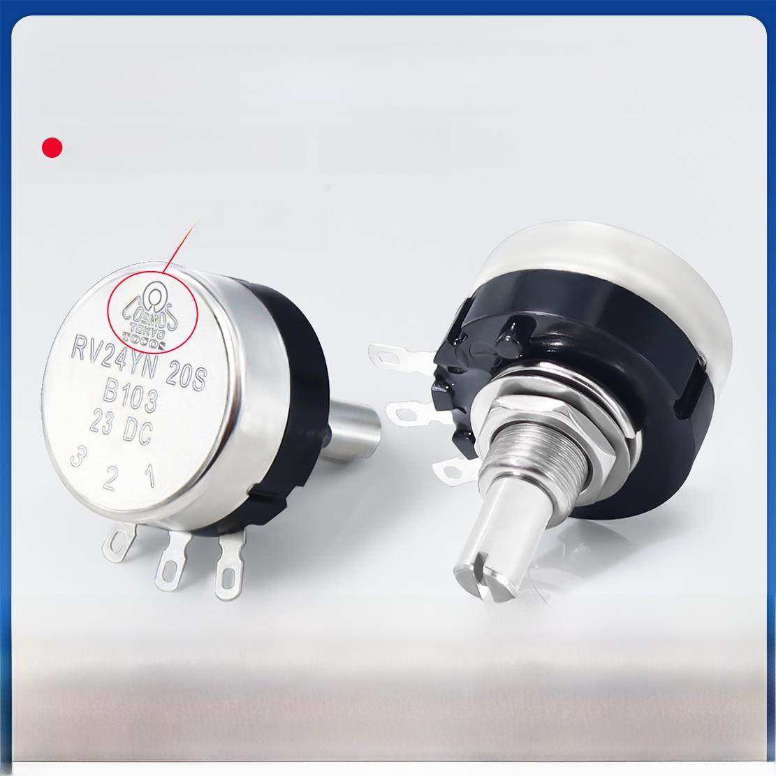 正品日本进口TOCOS 单圈碳膜电位器RV24YN20S B5K 20K 100K 200K