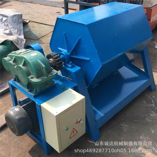 莱阳五金件打磨去毛刺机100升小型六角滚筒抛光机