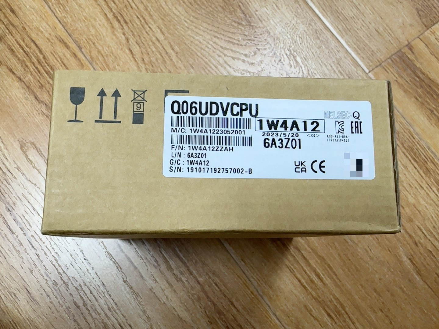 三菱Q06UDVCPU  全新未使用  23年  内外码一致