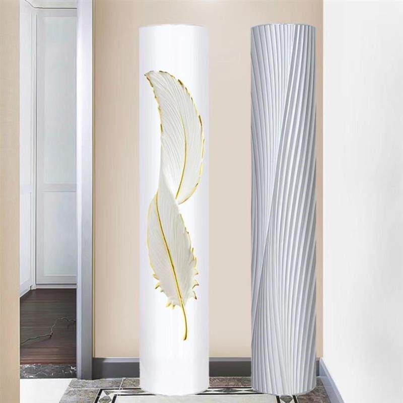 创意家用省空间门口收纳柜简易轻奢鞋架高立式小户型圆型旋转鞋柜