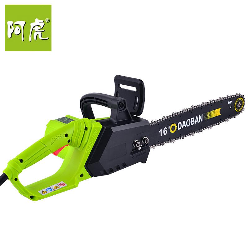 阿虎电链锯多功能家用电动工具大功率伐木锯木工电锯油锯5016-1