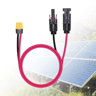 Solar Cable for Battery Pack XT60 Adapter Male Female
