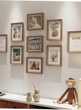 9pcs/Lot Wooden Multi Photo Frame Picture Frames Wall Hang