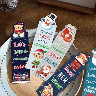 Bookmark Christmas Decorations for Page 30pcs Reading Unique