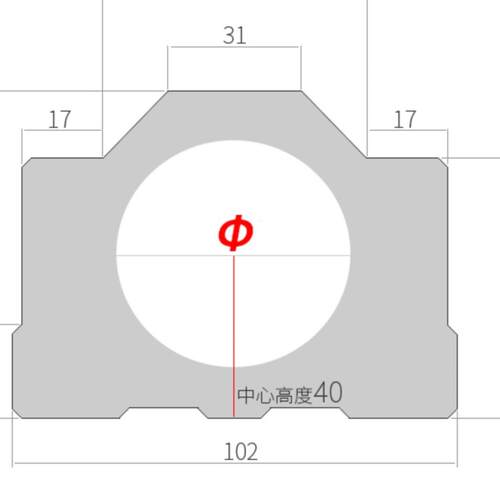 新款主轴电机抱座夹具20/36/48/52/65/80/85/90铝型材雕刻机固M&