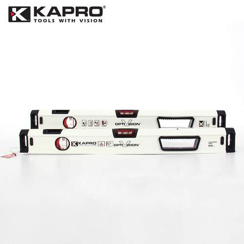 KAPRO开普路905重型铝合金水平尺耐摔高精度红色水准泡进口平水尺