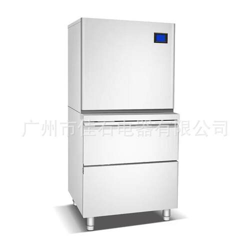 厂家供应 食用圆柱冰机300kg酒吧KTV全自动制冰机Cylindrical ice
