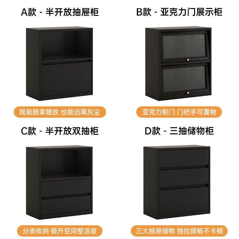 电视柜客厅收纳柜实木组合柜子斗柜餐边柜家用卧室落地书柜床头柜