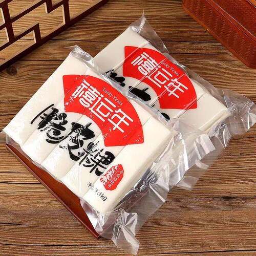 禧运年脆皮稞年糕1kg/包油炸烧烤年糕条小吃半成品韩式年糕条火锅