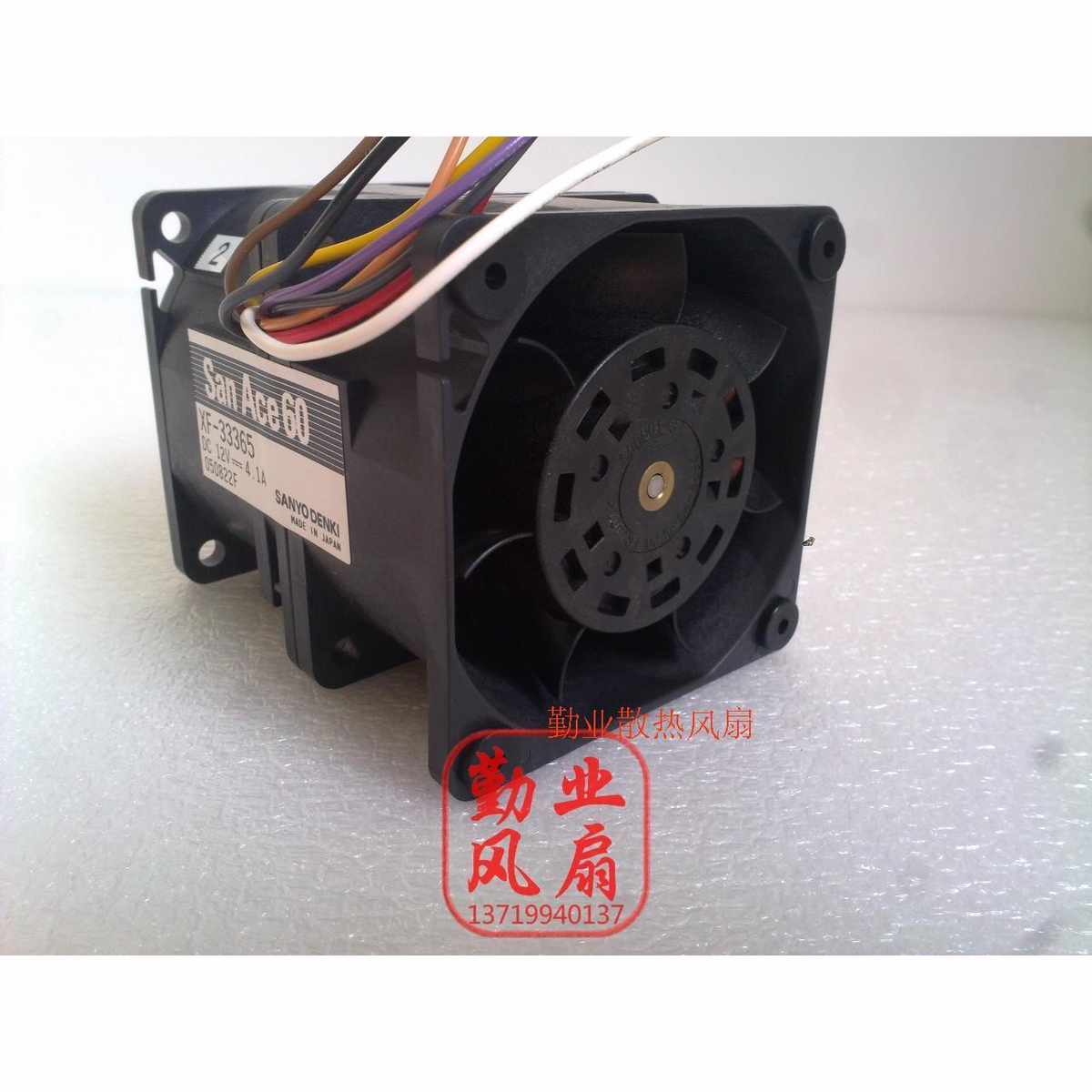 。6076 12V 4.1A 6CM/厘米 汽车增压高转速暴力风扇 60MM