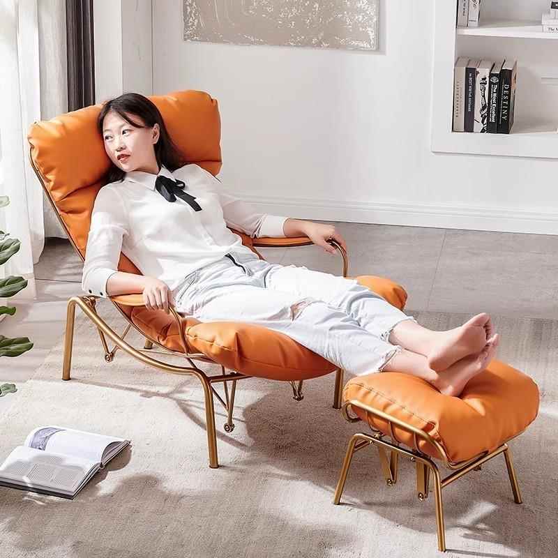 摇摇躺椅阳台可坐可躺客厅卧室摇摇椅单人阳台成人休闲懒人沙发MD