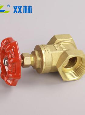 新款直销销售双内丝手动铜闸阀空调阀门水表前专用闸阀dn15dn20