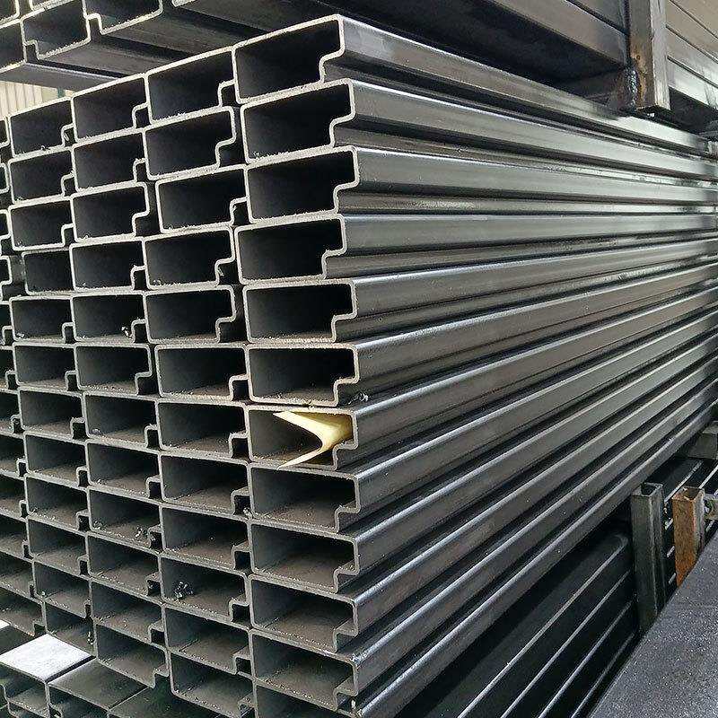 无锡现货 P型光亮管 仓储货架管 多种规格 异型焊管