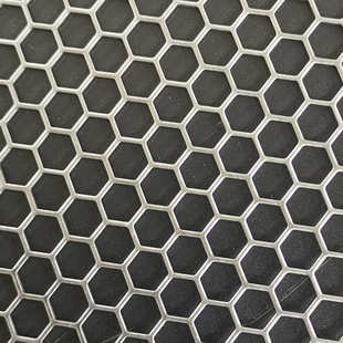 精密加工六角冲孔网板筛网穿孔蜂窝幕墙不锈钢金属冲孔网