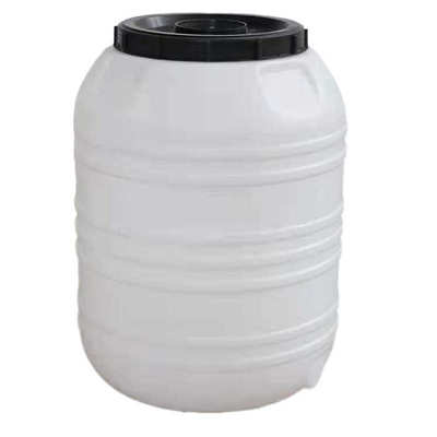 厂家批发立式1吨圆形带盖白色塑料大桶储水桶500L加厚发酵桶大缸