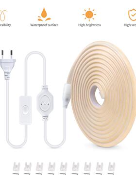 20M 40M High Bright COB LED Strip Light 288leds/M EU Plug 22