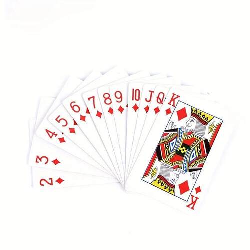 Playing Cards, Poker Size Standard Index, Cards For Blackjac