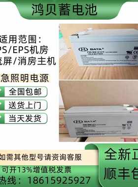 BATA鸿贝蓄电池FM/BB 12V7AH18AH24AH28A38AH40AH65AH100AH120AH