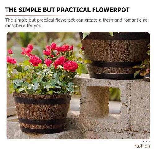 Gardening Potted Flower Pots Bonsai Decorative Flowerpot