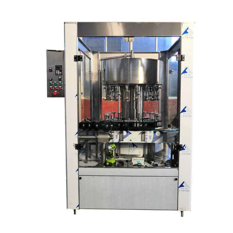 厂家直供全自动负压式灌装机酱油醋料酒黄酒调味品起沫液体灌装机