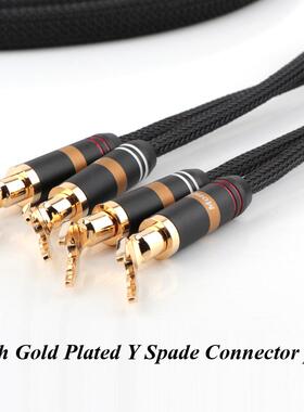 984叭MnoFsaudiooS801OC发烧喇叭线Hi-End音响连接喇线