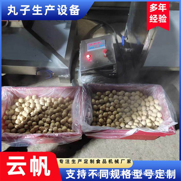 做丸子机器鱼丸肉丸加工机器丸子大小调节现货