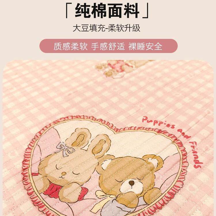 学防褥生宿专用床垫软垫寝室住校铺舍床单人租房EX202402薄款纯棉
