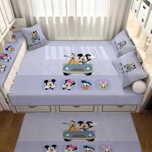 榻榻米床单四季通用定制专用床笠大尺寸床盖炕2025新款儿童床米奇