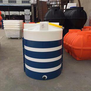 pe塑料加厚圆形300l500l化工搅拌桶储药罐加药箱