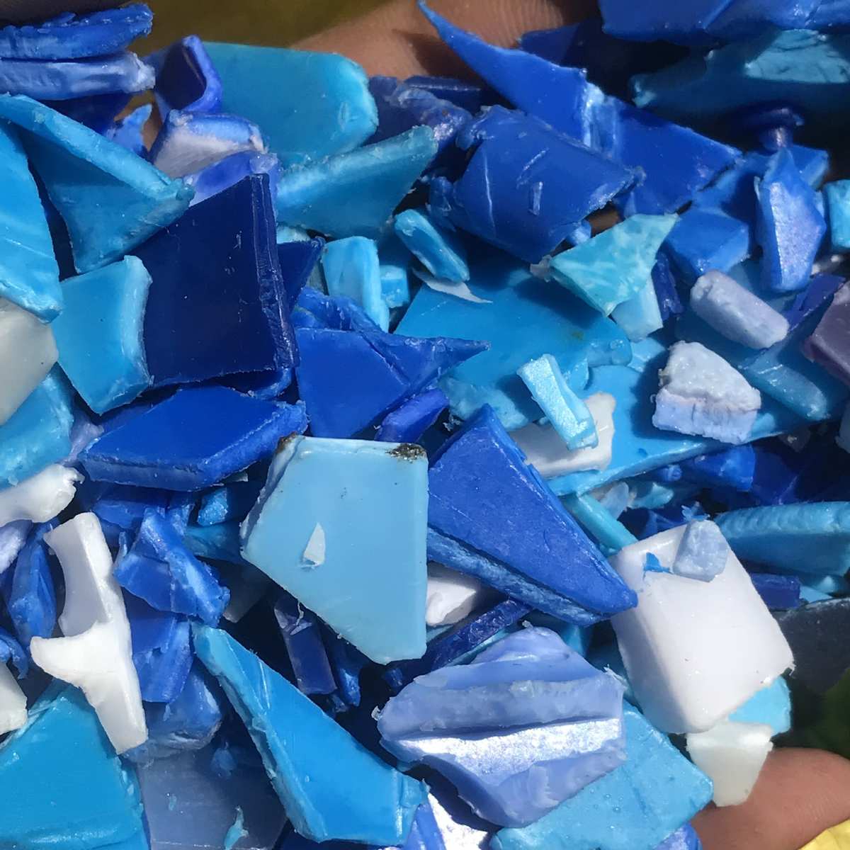 优惠蓝色PP再生颗粒 高韧性塑料颗粒聚丙工程聚丙造粒颗粒pp颗粒