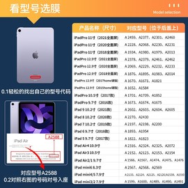 适用iPad5/6钢化膜9.7英寸苹果ipad7全屏2/3/4平板电脑全屏覆盖防抗蓝光防爆保护贴膜抗蓝光防指纹玻璃屏幕膜