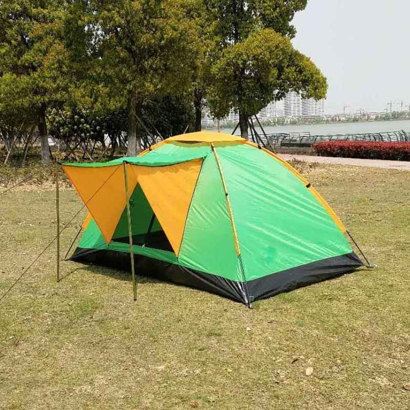 新款直销单人折叠帐篷户外蚊帐旅游野外便携旅行防晒野营2/3/4人
