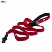 萨摩耶牵引带大狗链可伸缩狗绳减震牵引大型犬金毛拉布拉多牵引绳