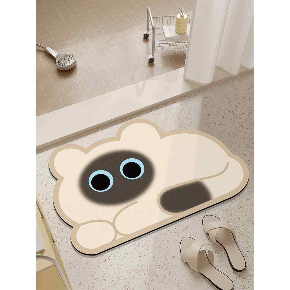 浴室地垫卫生间淋浴厕所门口吸水速干耐脏硅藻泥防滑垫脚垫子地毯,个性定制/设计服务/DIY,地毯/地垫定制,淘宝优惠券,粉丝福利购,淘宝优惠卷