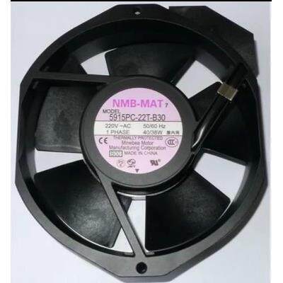 5915PC-22T-B30美培亚NMB 220V 40/38W 172*150*38铝框风扇