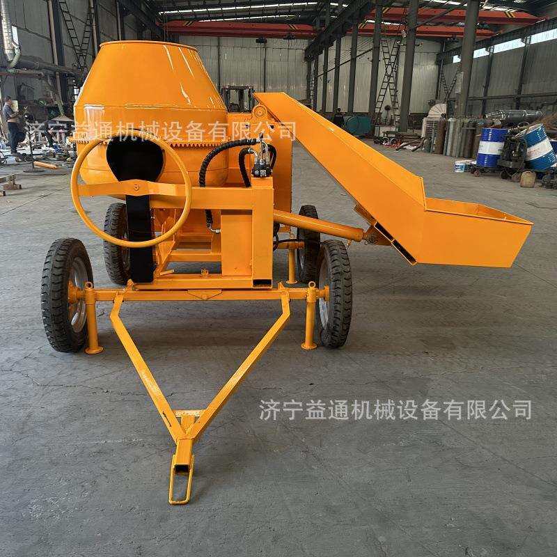 小型滚筒款立式搅拌机建筑工地使用混凝土多功能水泥砂浆搅拌机